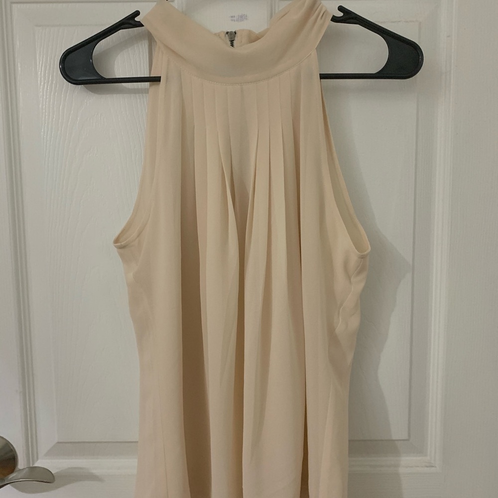 High neck tank top